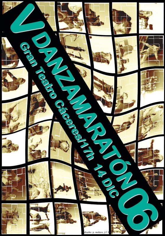 Cartel V Danzamaratón · Festival DZM 2006