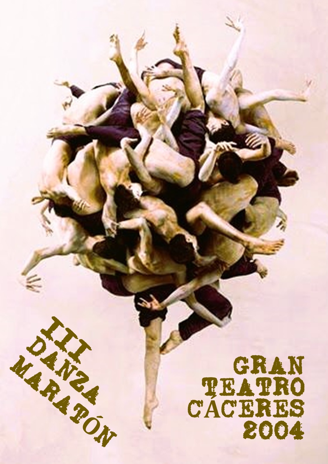 Cartel III Danzamaratón · Festival DZM 2004