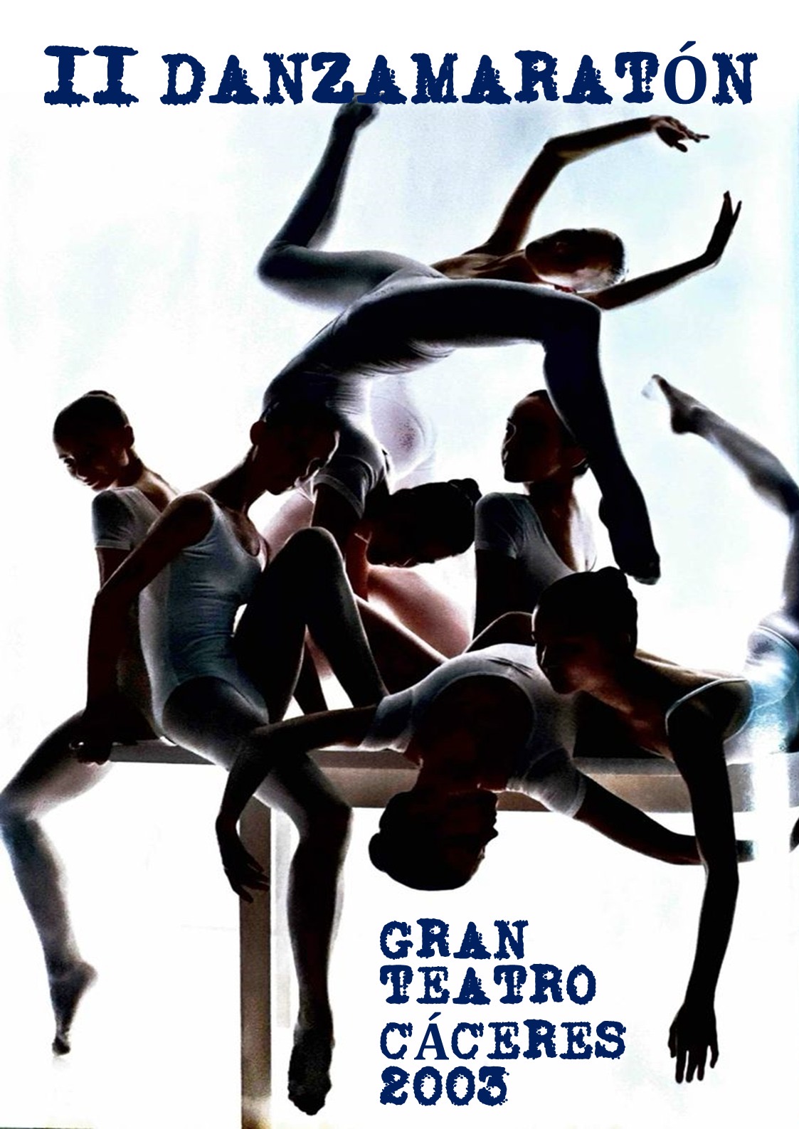 Cartel II Danzamaratón · Festival DZM 2003
